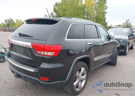 2012 Jeep Grand Cherokee Overland z USA, uszkodzony, nr VIN 1C4RJFCT7CC288454